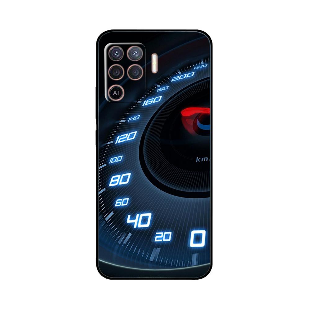 Cover per OPPO Reno 5 Lite Custodia Morbida in Silicone Fiori Bumper per OPPO Reno 5 F oppoA94 4G Custodie Reno 5 Lite Custodie per Telefono