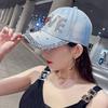 Hat Cowgirl Rhinestone Baseball Cap Spring Summer Sun Hat Casual Alphabet Rhinestone Cap Sun Hat