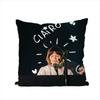 Singer CClairo Pillow Case For Car Sofa Decorative Home Doublesided Print Plush Square Throw Pillow Cushion Cover