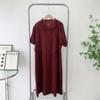 Spring and Summer New Arrival Silk Dress A- line Style Pure Color Jacquard Fashion Skirt Plus Size Slim Looking Women's Mid Length Long Length Skirt