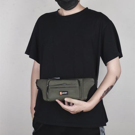 Practical Fanny Pack Mini Smooth Zipper Items Storage