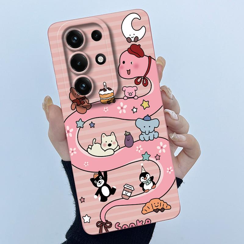 For Itel S26 Ultra Super 26 Ultra S688LN Case Simplicity Oil Painting Floral Silicone Soft Casing New Shockproof Back Cover