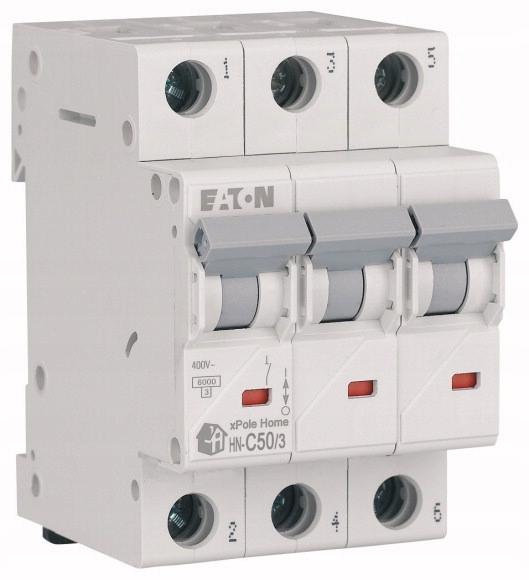 Eaton circuit breaker C 50A 3 pole HN-C50/3 194896