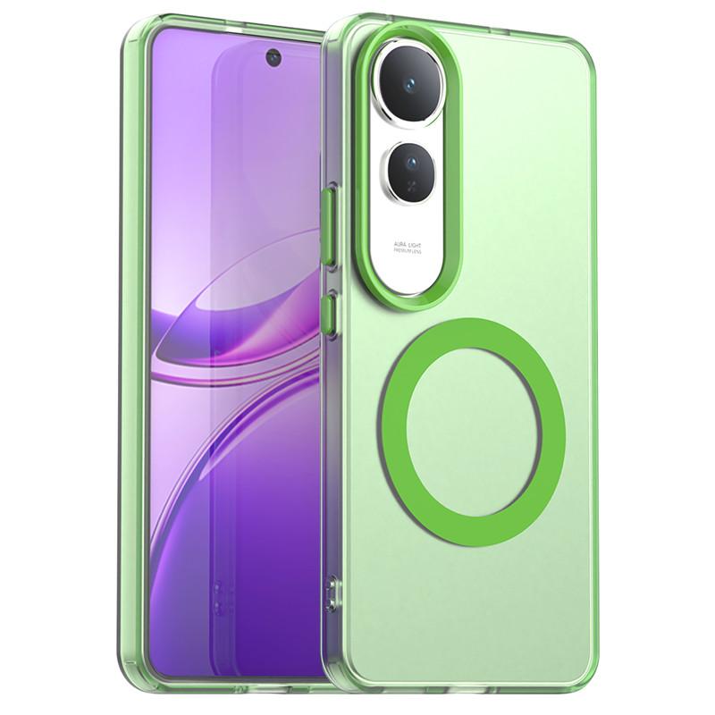 For Vivo V50 Case For Vivo V50 Lite V40 V50 5G Cover Translucent Candy Color Matte Magnetic Shockproof Protective Bumper