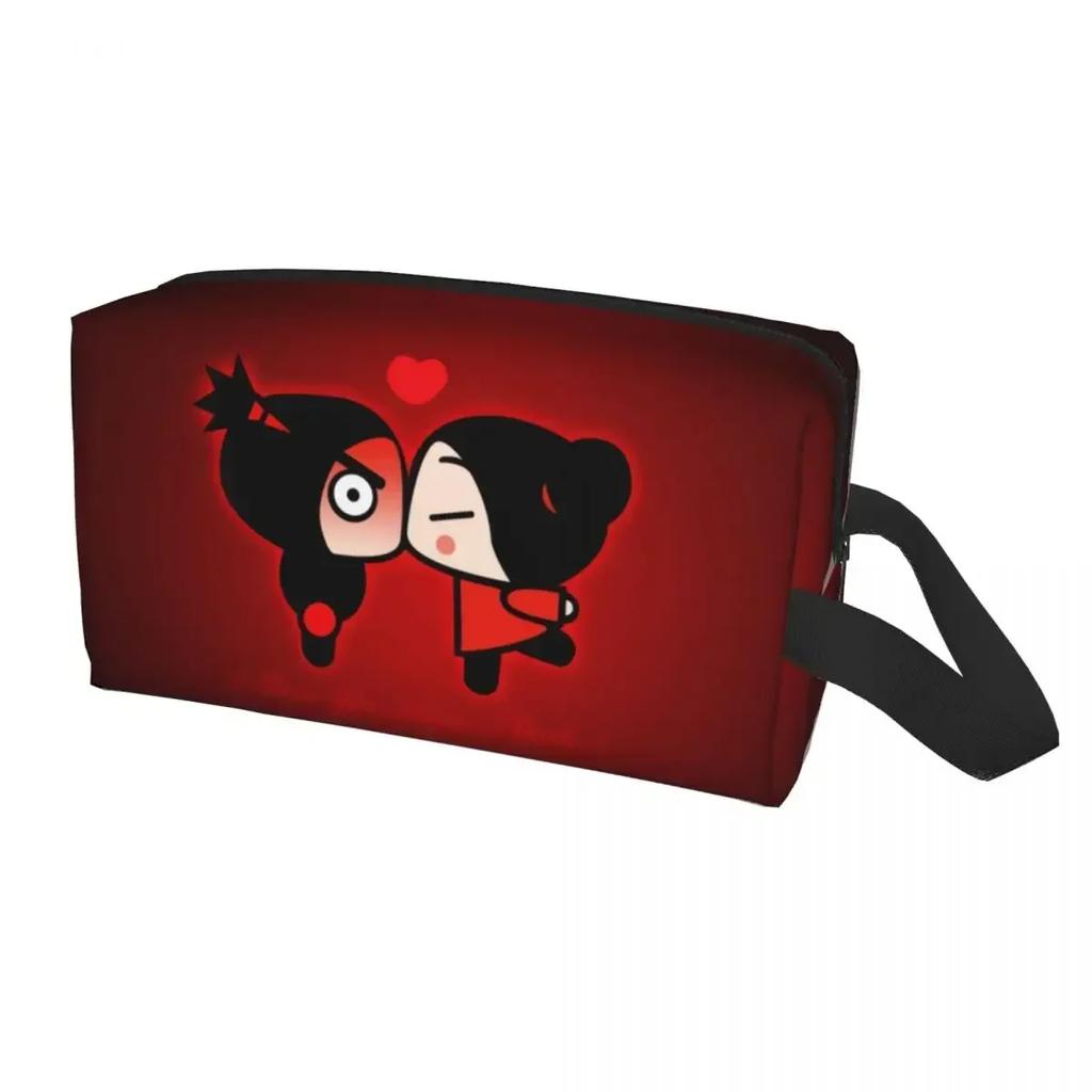 Pucca Kulturtasche Damen Make-up Kosmetik Organizer Damen Beauty Aufbewahrung Dopp Kit Etui