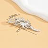 1PC Women's Fashion Trendy Charm Brooch Zircon Chest Flower Accessories Suitable for Date, Party, Festival Gifts