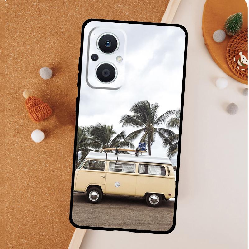 Combi Van Surf Phone Case For OPPO Reno 12 F 13 F 11 8T 7 8 10 Pro OPPO Find X8 X6 Pro X3 X5 Lite Cover