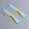 Fine Toothed Pet Hair Comb Stainless Steel Lice Comb Wool Cleaning Supplies Dog Flea Comb  Massage