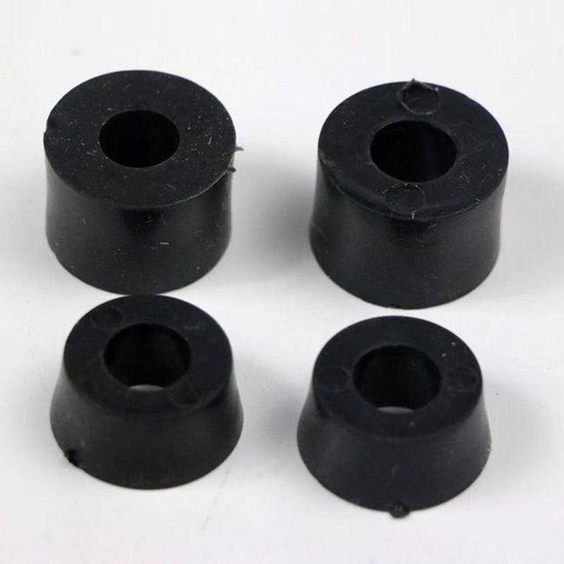 Skateboard Trucks and Wheels Set Bushings Kit PU Shock Pads for Double Rocker Longboard Riding