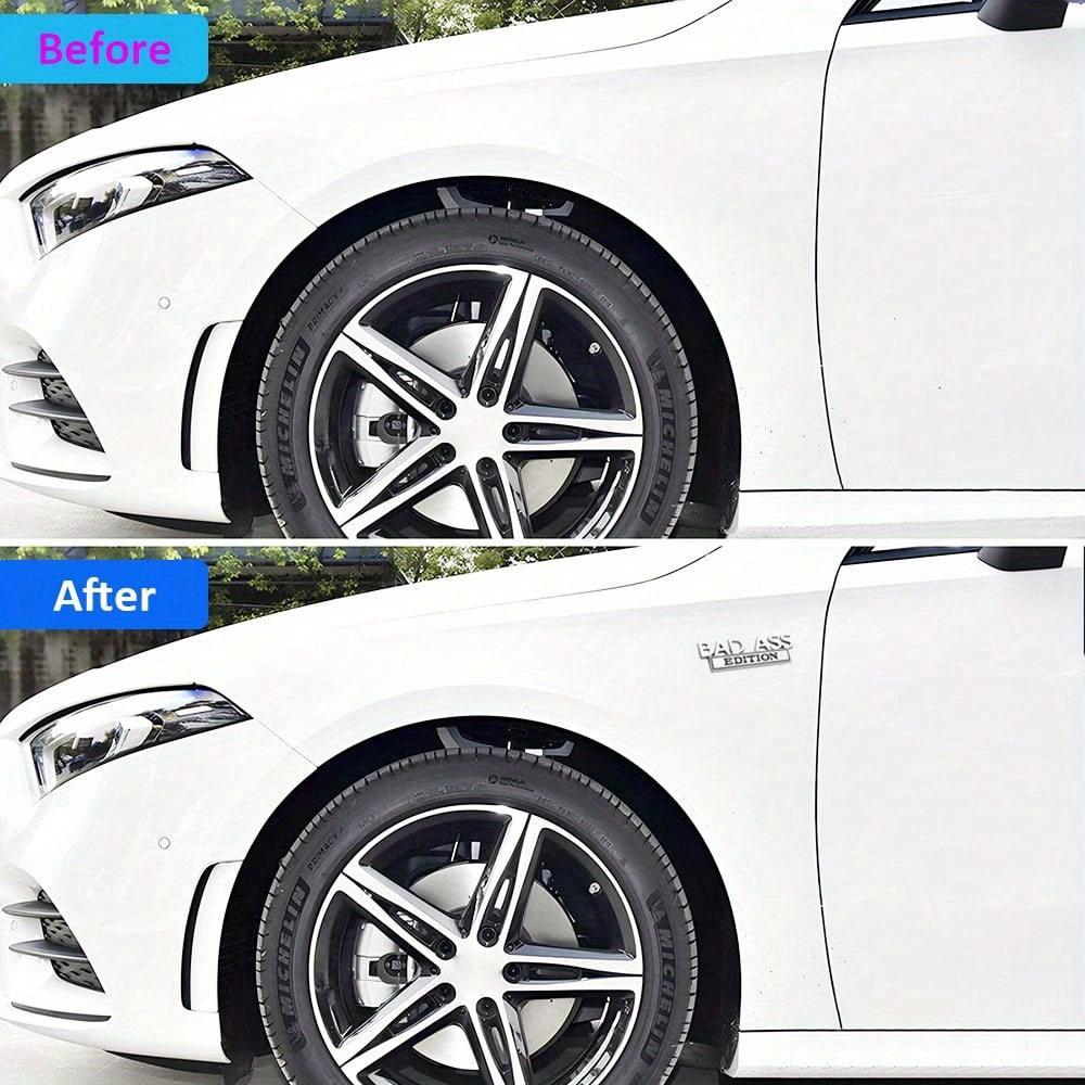 1PC Car 3D Emblem Sticker Badge Decal Auto Accessories for Tailgate Front Grille Hood Trunk Car Replacement Compatible with Motorcycle SUV Truck