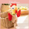 Ginseng Funny Rooster Stuffed Animal Plush Doll Pillow For Party Decor Gift And