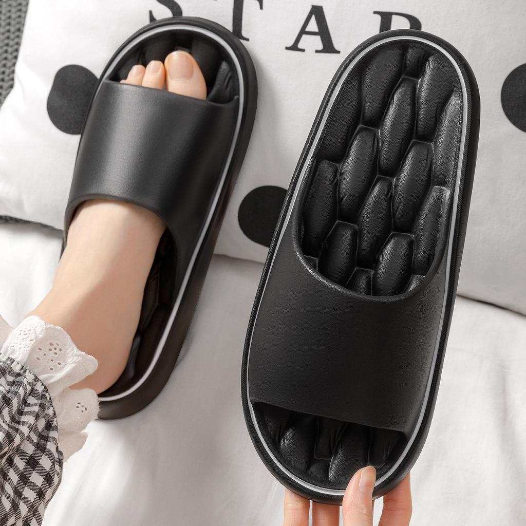 EVA Women Home slippers Summer Soft Beach Slides Fashion Comfortable Non-slip Slippers Breathable Lightweight Men Bathroom Slippers