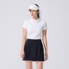 FAIRLIAR GOLF Folded A-Line Skirt (Black)