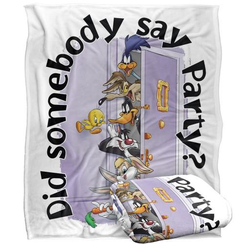 Looney Tunes Did Somebody Say Party? Blanket