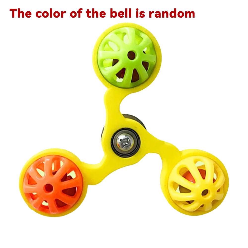 

Fabaishi Parrot Bell Rotating Toy Windmill Peony Tiger Skin Chewing Toy For Relaxation And Entertainment Spin Ball Turntable Toy жёлтый
