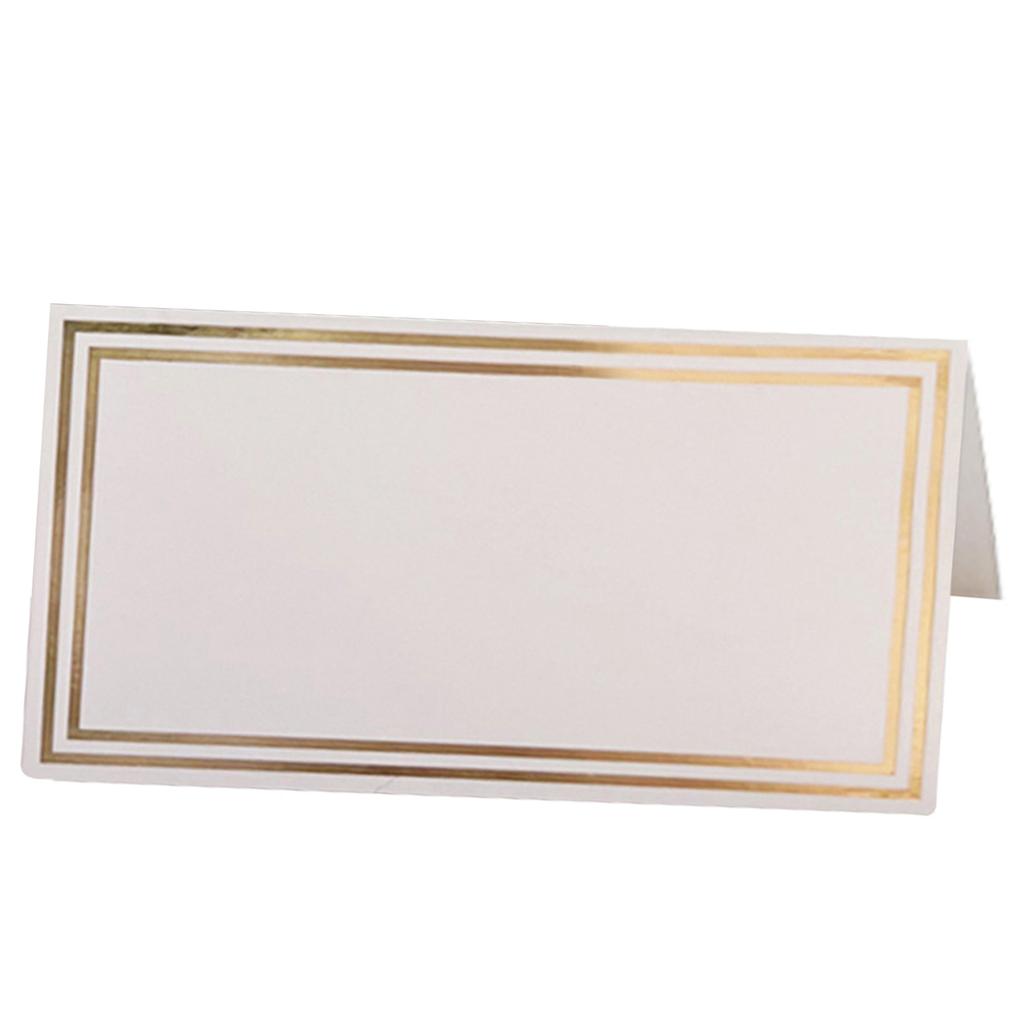 50pcs Table Setting Name Cards for Birthday Parties Name Cards Set Seating Cards