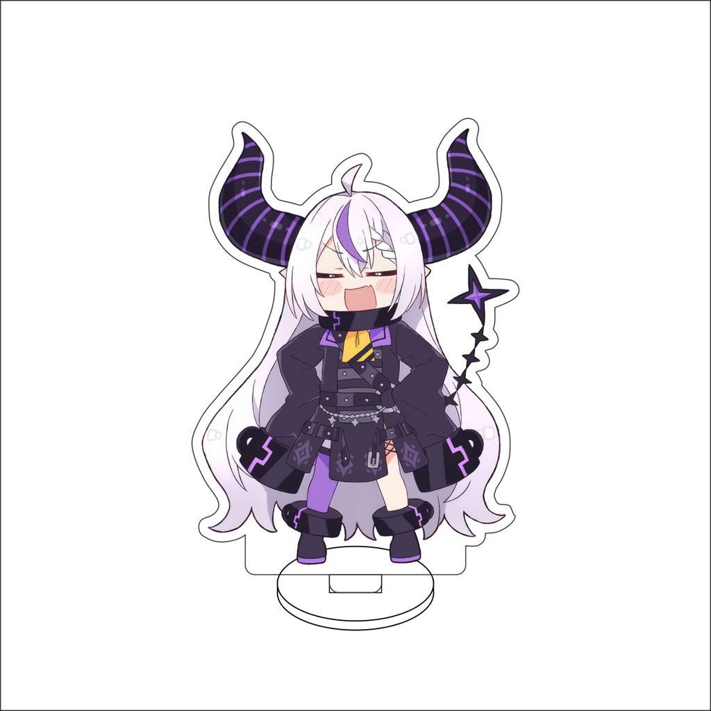 10CM Anime hololive Figure Stand Model Robocosan/Usada Pekora/Shirakami Fubuki Cute Desk Decor Standing Sign Gifts