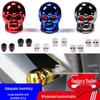 Skull-Shaped Valve Stem Cap with Electro-Copper Core