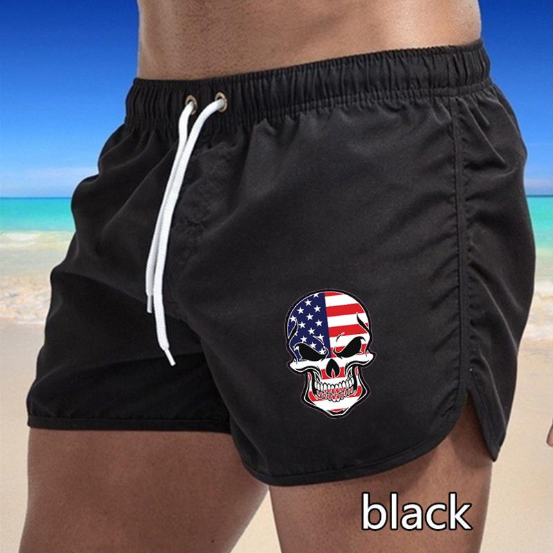 BBK-45 2025 Summer Men's Quick-Drying Swim Trunks Sports Pants Swimwear Beach Shorts Jogging Shorts