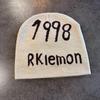 1998 Rkiemo Letter Knit Cap For Fall Casual And Streetwear Looks Hat Gift