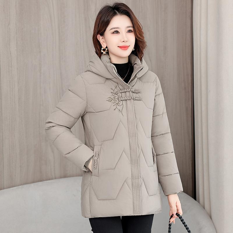 Winter new fashion hooded down cotton clothes women's thickened and versatile small warm cotton-padded jacket