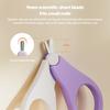 Baby Nail Kit 4 In1 Newborn Safety Nail Clippers Tweezer Kids Manicure Pedicure Set With Case Portable Baby Care Utensils