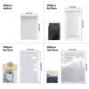 500Pcs Transparent Transparent Cellophane Bags  for Candy Snack Jewelry Accessories