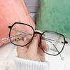 Round Fashionable Frame  Computer Anti Radiation Anti Blue Light Glasses Light Weight Eyeglass