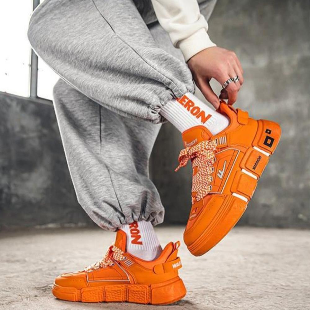 Мужская спортивная обувь Warrior Back на платформе с увеличенным голенищем — фото 5