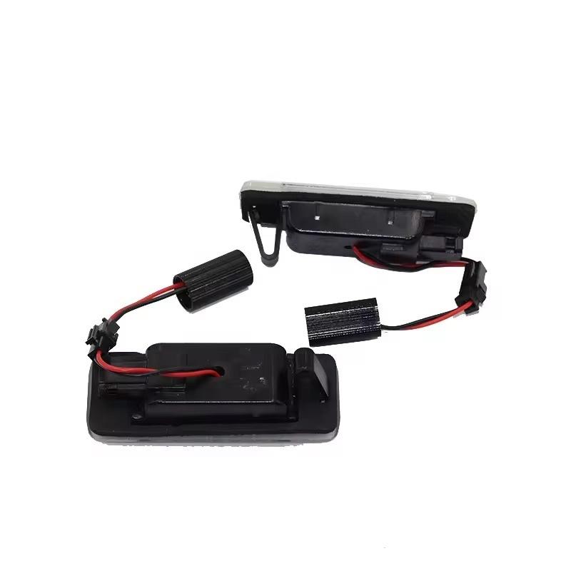 2PCS CANBUS White LED License Plate Lights For Opel Zafira Tourer C P12 2011 2012 2013-2016 Pre Facelift Car Rear Tail Lamps