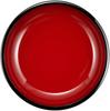 Mitani Yamanaka Lacquerware Serving Black with Red M12952 Dish, 12.0cm, Interior,