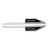 Metal Alloy Car Door Fender Blade Decal Badge Car Body Protective Sticker Decal For Chevrolet Trailblazer 1990-2007 2008 2009
