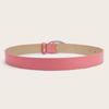 Pin Buckle PU Leather Belt Woman Casual Waist Belt Pants Belt Girl Dress Belts