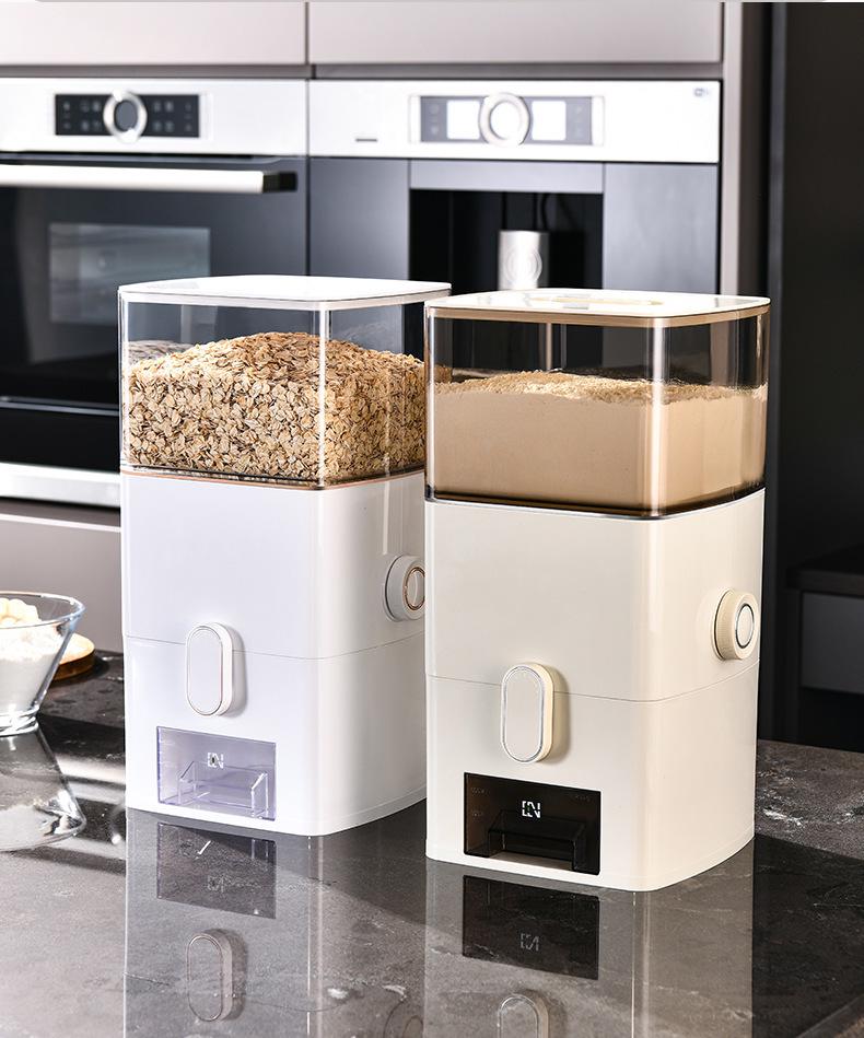 Versiegelter Mehl- und Reisspeicherbehälter in Lebensmittelqualität, insekten- und feuchtigkeitsdicht