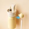 Bathroom Organizer Magnetic Toothbrush Cup Upside Down Fast Drain Toothbrush Holder For Hygienic Storage