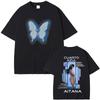 Aitana Cuarto Azul Album Merch Tshirt Butterfly Graphic Tshirts Men Women Fashion Pop Music T Shirt Casual Oversized T Shirts
