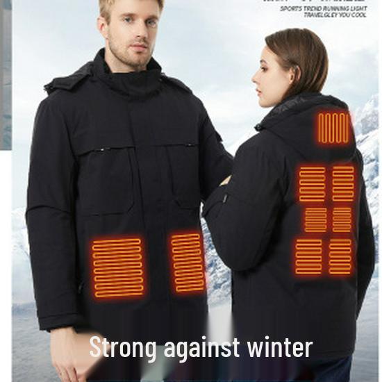 Smart Electric Heated Vest - Rechargeable, Constant Temperature Heating Apparel
