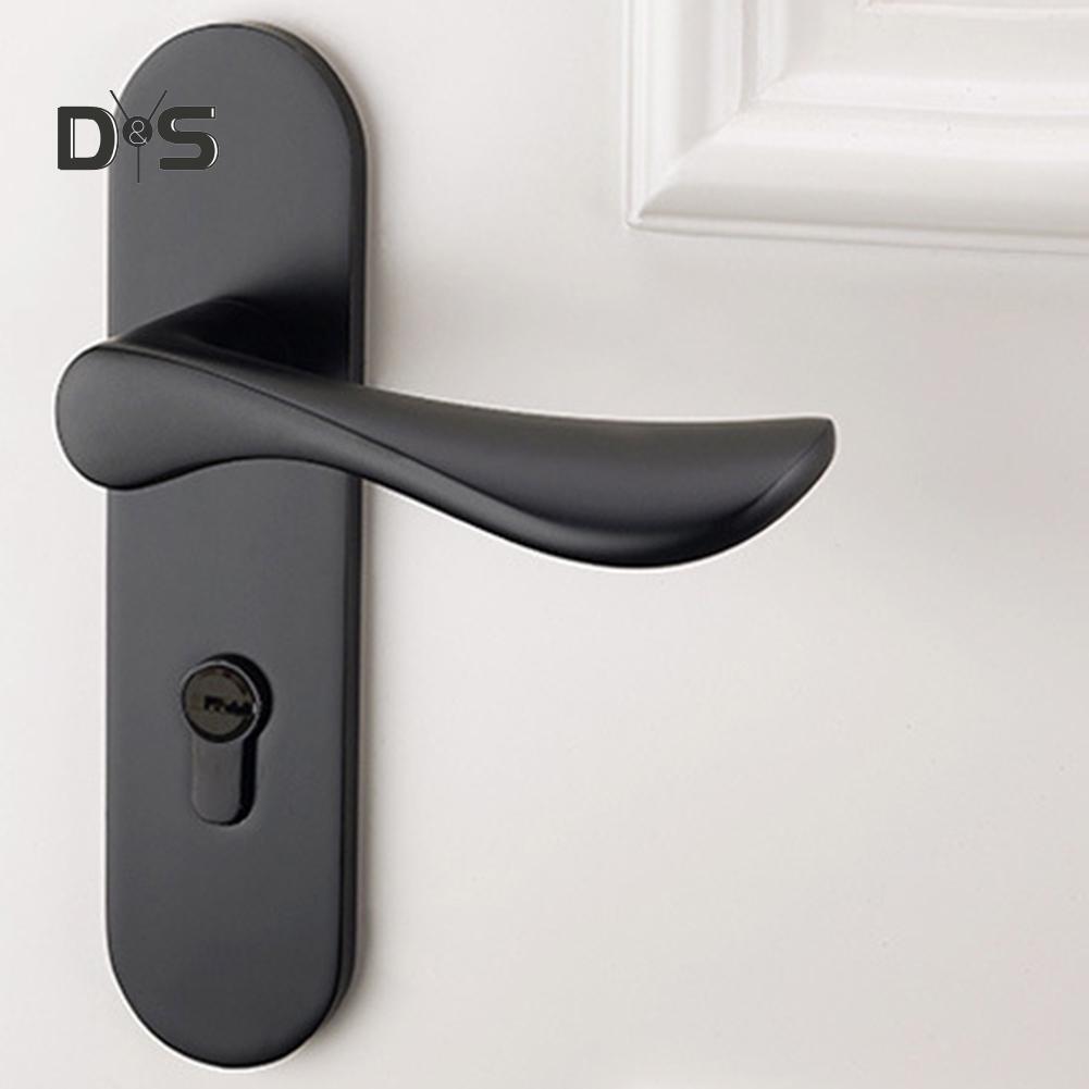 DYS TOOL SHOP Mute Handle Room Door Knob Lock Anti-theft Security Furniture Hardware