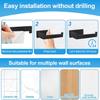 Adhesive Toilet Paper Holder Kitchen Roll Towel Rack Napkin Dispenser Absorbent Stand Tissue Hanger Bathroom Accessories