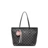 New women's bag commuting to work large capacity new retro fashion plaid commuting shoulder tote bag