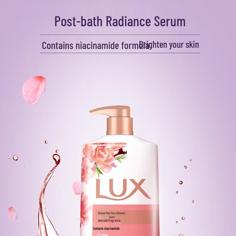 Lux Brightening Pink Cherry Blossom Scented Shower Gel