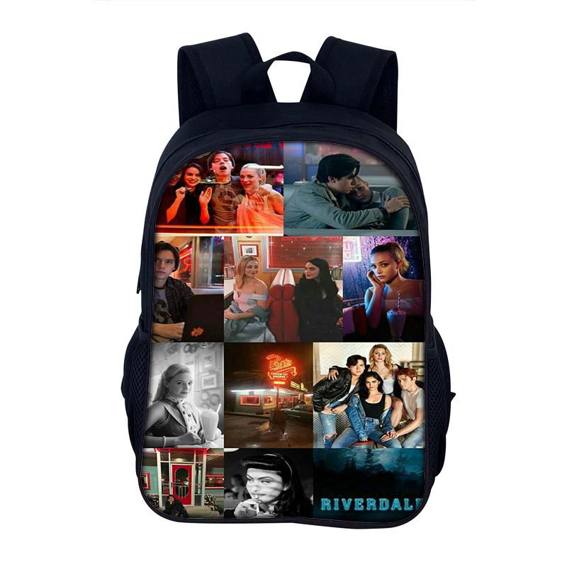 Riverdale Valley Backpack For Students With Nylon Material And Large Capacity For School And Daily Use