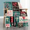 Nurse Personalized Text Blanket Gift Customizable Blanket Comfortable Perfect for Picnics Nap Home Decor Office Chair Four Seasons Multipurpose