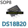 5PCS Original DS18B20 DS18B20Z SOP8 Digital Temperature Sensor IC Chip, Chip Temperature Acquisition