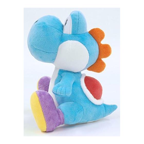 Sanei Boeki Super Mario ALL STAR COLLECTION Light Blue Yoshi (S) Plush AC47