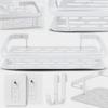 Heckermann White Bathroom Shelf 30cm