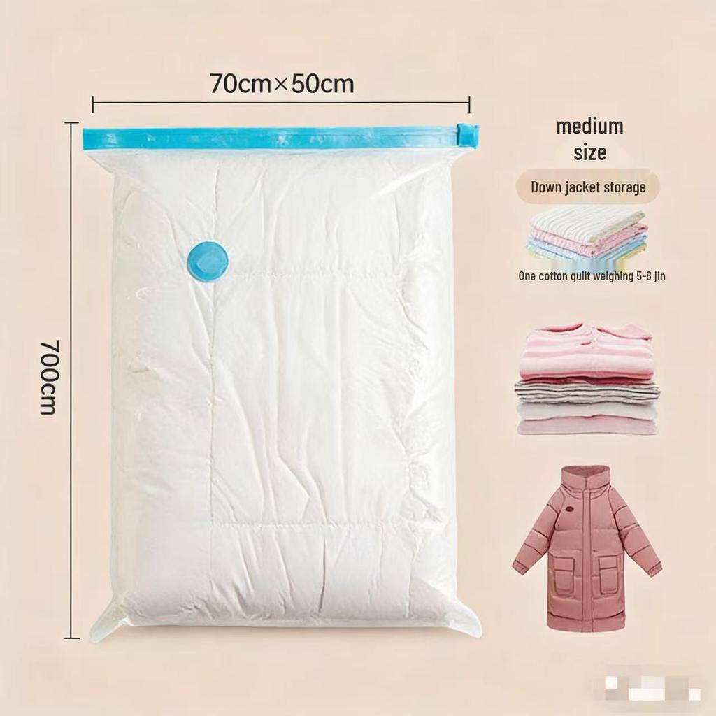 Extra Large Thick Vacuum Compression Storage Bag for Quilts & Jackets