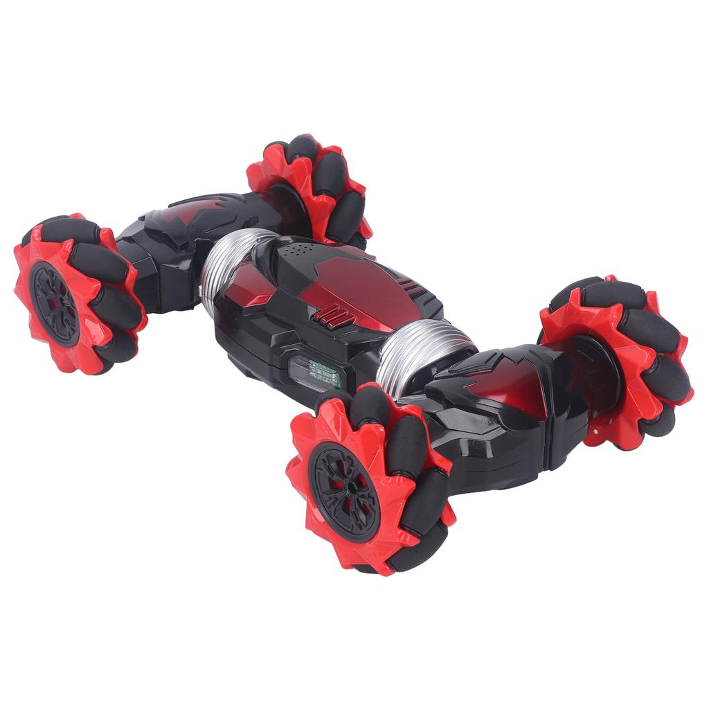 RC Stunt Car Strong Power Funny 1200MAH with Lights Music Rotating RC Crawler for Gift Blue