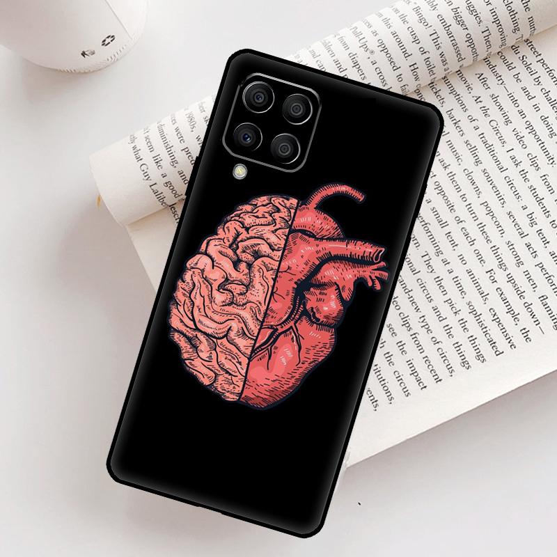 Medical Human Organs Brain Case For Samsung Galaxy M32 M53 M16 M11 M21 M31 M35 M12 M13 M14 M15 M36 M56 M52 M55 M34 M54