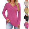 Tee Shirts For Women Fall Casual Long Sleeve Shirts Sweatshirt Vintage Graphic Printing Top Pullover Valentine's Day